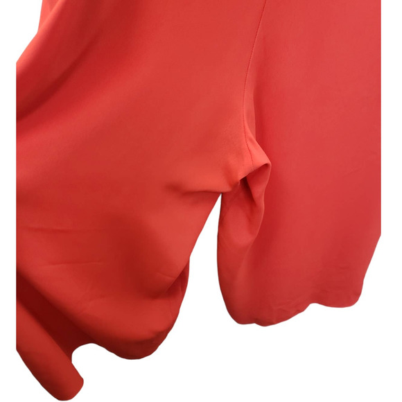 ASOS Maternity button front frill sleeve wide leg jumpsuit with cut out back - Picture 7 of 14